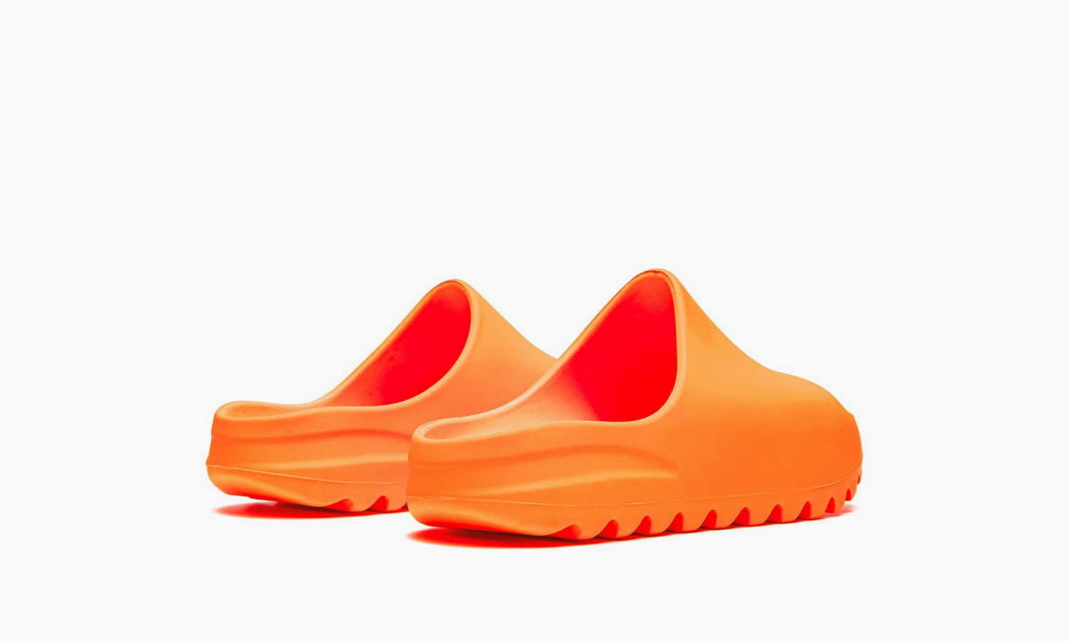 фото Yeezy Slides "Enflame Orange" (Kids) (Yeezy Kids)-GZ0954