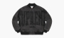 фото Supreme Washed Knockout Denim Varsity Jacket "Washed Black" (Supreme)-SUP-SS23-171 WB