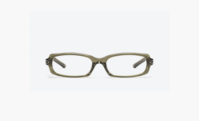 Gentle Monster Acetate Rectangular Eyeglass Frames Men's Green  Gentle Monster Acetate Rectangular Eyeglass Frames Men's Green