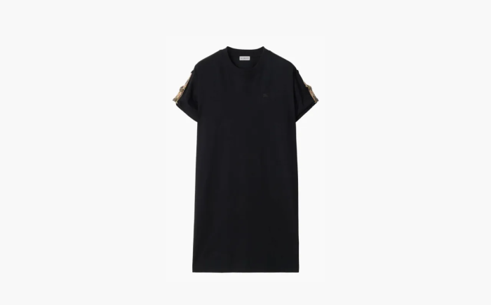Burberry cotton t-shirt dress Black 