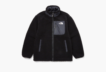 The North Face Reversible Fleece Jacket Black  The North Face Reversible Fleece Jacket Black