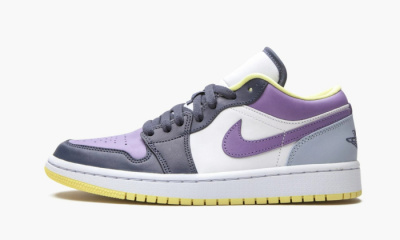 Air Jordan 1 Low WMNS "Mismatched Purple / Magenta" - 5W