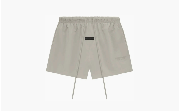 Fear of God Essentials Nylon Running Short Seal  Fear of God Essentials Nylon Running Short Seal
