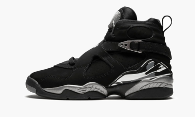 Air Jordan 8 Retro BG "Chrome" - 4 US