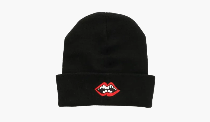 Chrome Hearts Chomper Beanie Black 