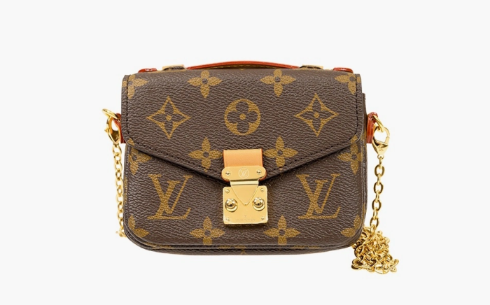 Louis Vuitton Micro Metis Shoulder Bag Brown 