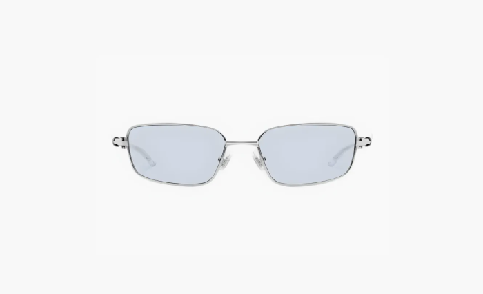 Gentle Monster Metal Irregular Shape Sunglasses Unisex Silver  Gentle Monster Metal Irregular Shape Sunglasses Unisex Silver