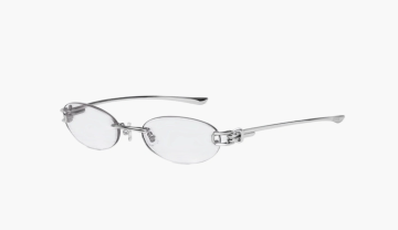 Gentle Monster Musubi 02 Sunglasses Silver / Clear 