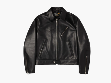 Stussy Biker Jacket Black 