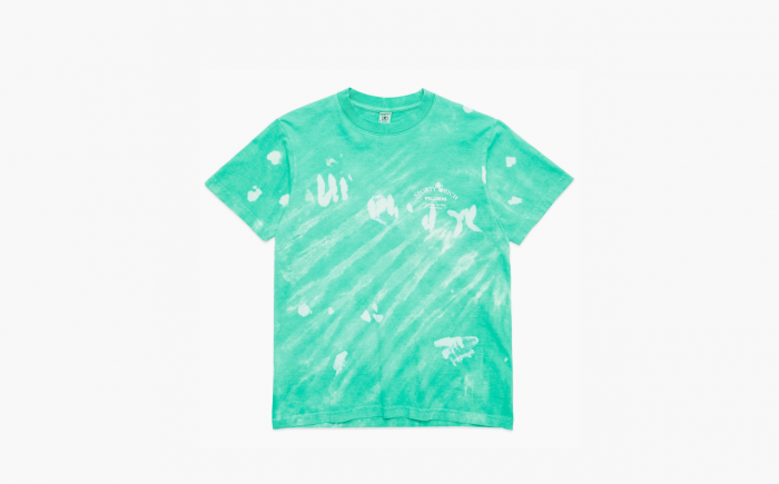 Sporty & Rich Wellness Studio Tie Dye T Shirt "Green" 