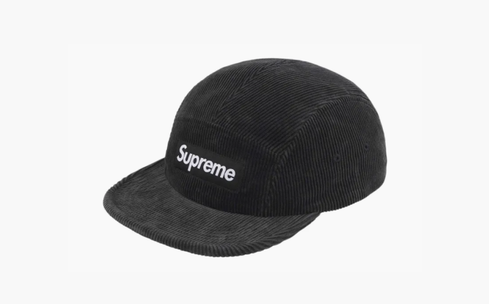 Supreme Corduroy Camp Cap "Black" 