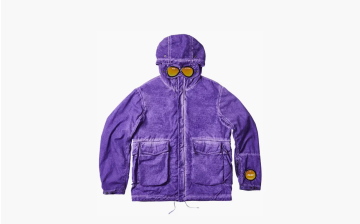 Palace x C.P. Company Shell Goggle Jacket Purple 