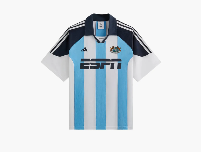 Kith For Adidas Football Espn Jersey White / Blue  Kith For Adidas Football Espn Jersey White / Blue