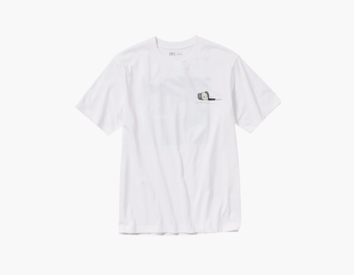 Uniqlo UT x Kaws Short Sleeve Graphic T-Shirt "White" (Футболки) фото - 467525-00