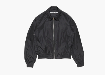 Acne Studios Lightweight Logo Jacket Black 