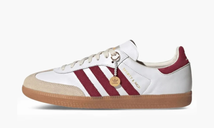 Adidas Samba Sporty & Rich White Collegiate Burgundy 