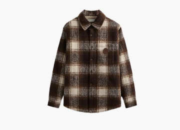 Kith Plaid Sheridan Shirt Jacket Robusta 