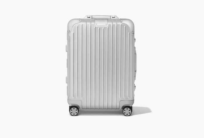 Rimowa Original Cabin Carry-On Aluminum Suitcase Silver (35 L)  Rimowa Original Cabin Carry-On Aluminum Suitcase Silver (35 L)