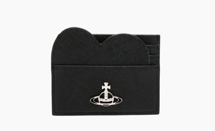 Vivienne Westwood Heart Card Holder Black  Vivienne Westwood Heart Card Holder Black