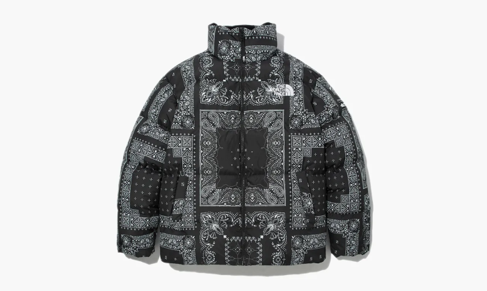 The North Face Nuptse Jacket Paisley  The North Face Nuptse Jacket Paisley