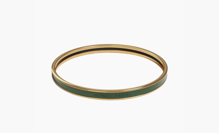 Hermès enamel bracelet Green  Hermès enamel bracelet Green