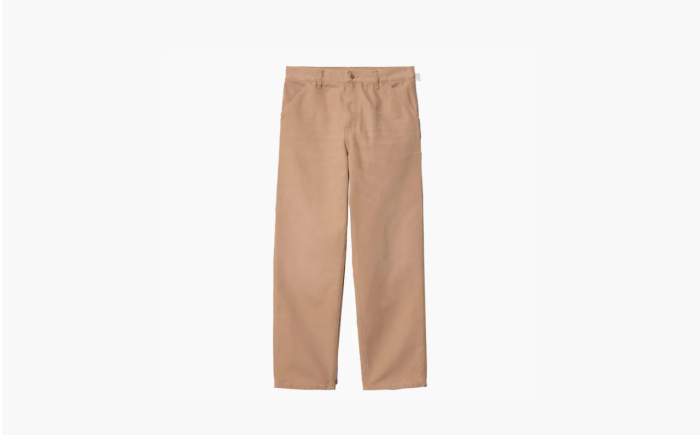 Carhartt WIP FW24 Khaki Men's Jeans Beige 