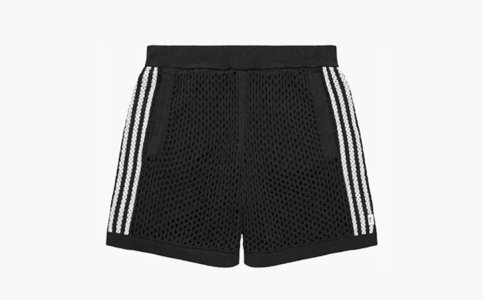 Adidas x Edison Chen Crochet Shorts Charcoal 