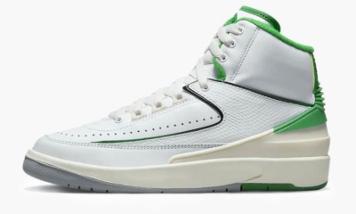 Air Jordan 2 Retro GS "Lucky Green" - 7Y