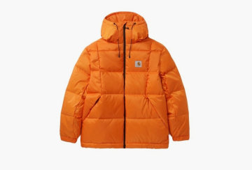 Carhartt WIP Aspen Down Puffer Jacket Orange 