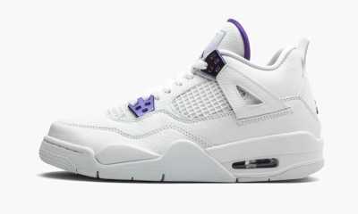 Air Jordan 4 Retro GS "Metallic Pack - Purple" - 4Y