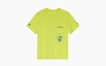 Chrome Hearts Matty Boy Link T-shirt Lime Green 