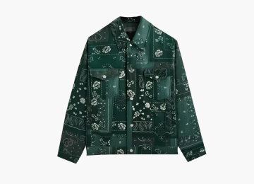 Kith Puffed Jase Satin Trucker Jacket Stadium 