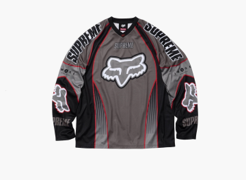 Supreme x Fox Racing DMX Long-Sleeve Black 
