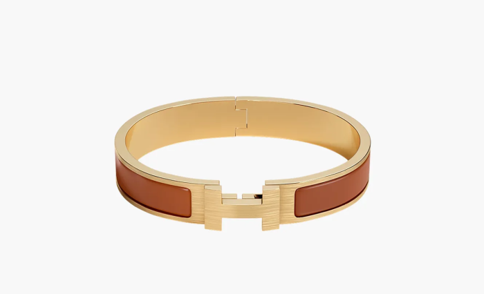 Hermès Bracelets and Cufflinks for Men Gold / Brown  Hermès Bracelets and Cufflinks for Men Gold / Brown