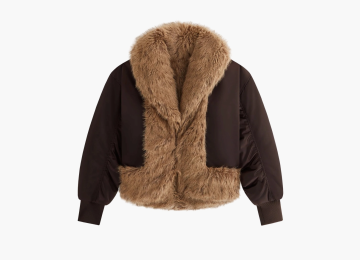 Kith Senna Faux Fur Reversible Bomber Incognito 