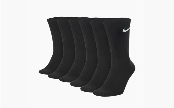 Nike Socks Mid Black  Nike Socks Mid Black