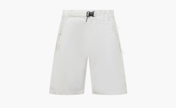 C.P. Company Metropolis Cargo Shorts White  C.P. Company Metropolis Cargo Shorts White