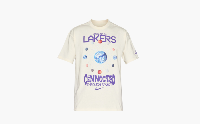 Nike Los Angeles Lakers Max90 Men's T-Shirt "Solid Color" 