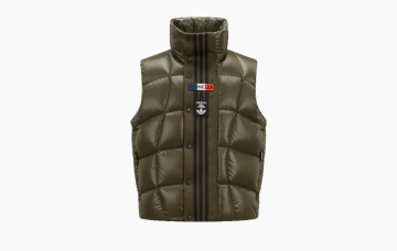 Moncler x Adidas Originals Bozon Down Vest Green 