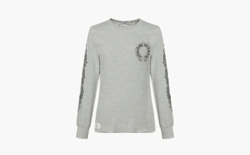 Chrome Hearts Floral Thermal Size Large Grey 