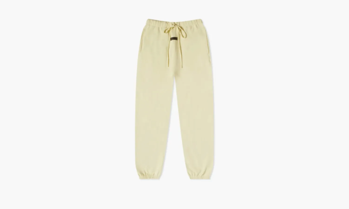 Fear Of God Essentials Logo Sweat Pants Canary 