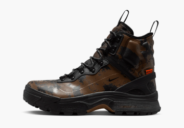 Nike ACG Zoom Gaiadome Gore-Tex Digi Camo Mosswood Brown Black 