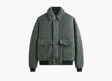 Kith Herringbone Hawthorne Flight Jacket Stadium 