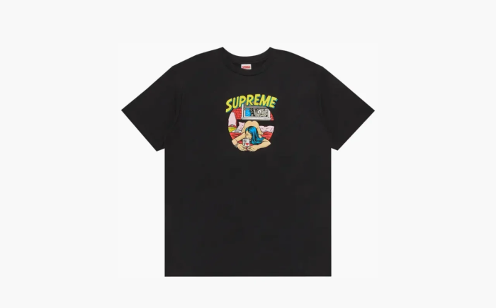 Supreme Bedroom Tee Black 