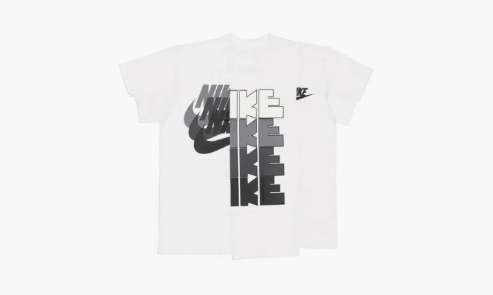 Nike X Sacai T-shirt Hybrid White  Nike X Sacai T-shirt Hybrid White