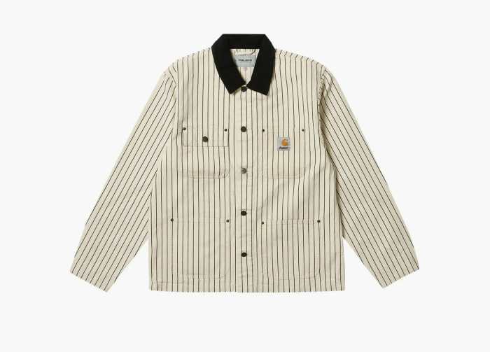 Carhartt WIP x Palace Michigan Coat Hickory Wax/Black 