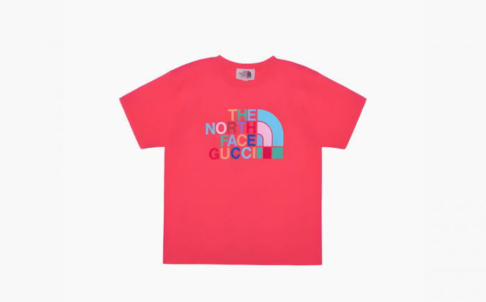 Gucci x The North Face T-shirt "Red Multi" 