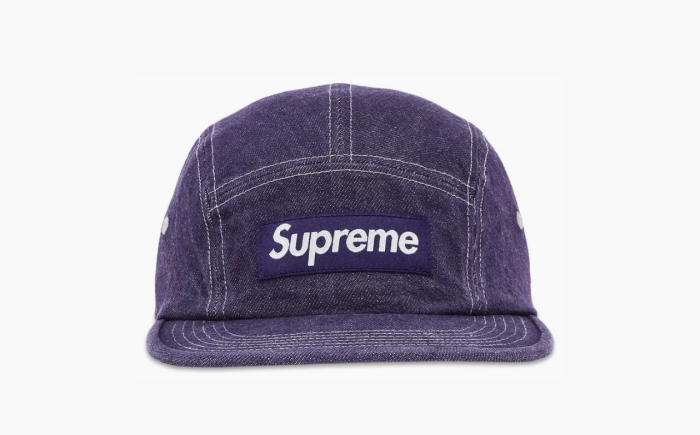 Supreme Denim Camp Cap "Purple" 