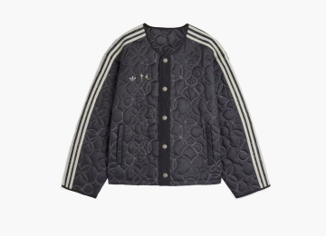 Adidas Originals x Thug Club Padded Liner Jacket Black / Silver Metallic  Adidas Originals x Thug Club Padded Liner Jacket Black / Silver Metallic