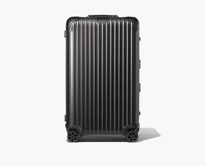 Rimowa Original Trunk Large Aluminum Suitcase Black (90 L) 